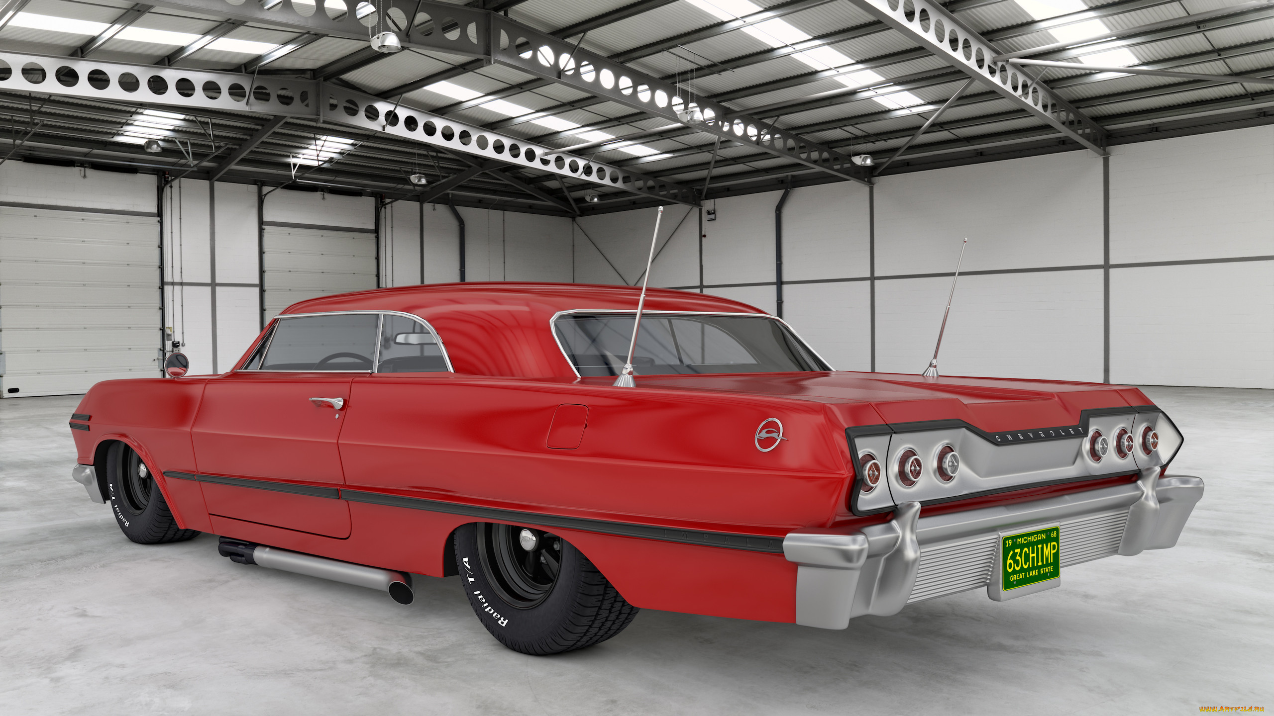 , 3, chevrolet, impala, 1963